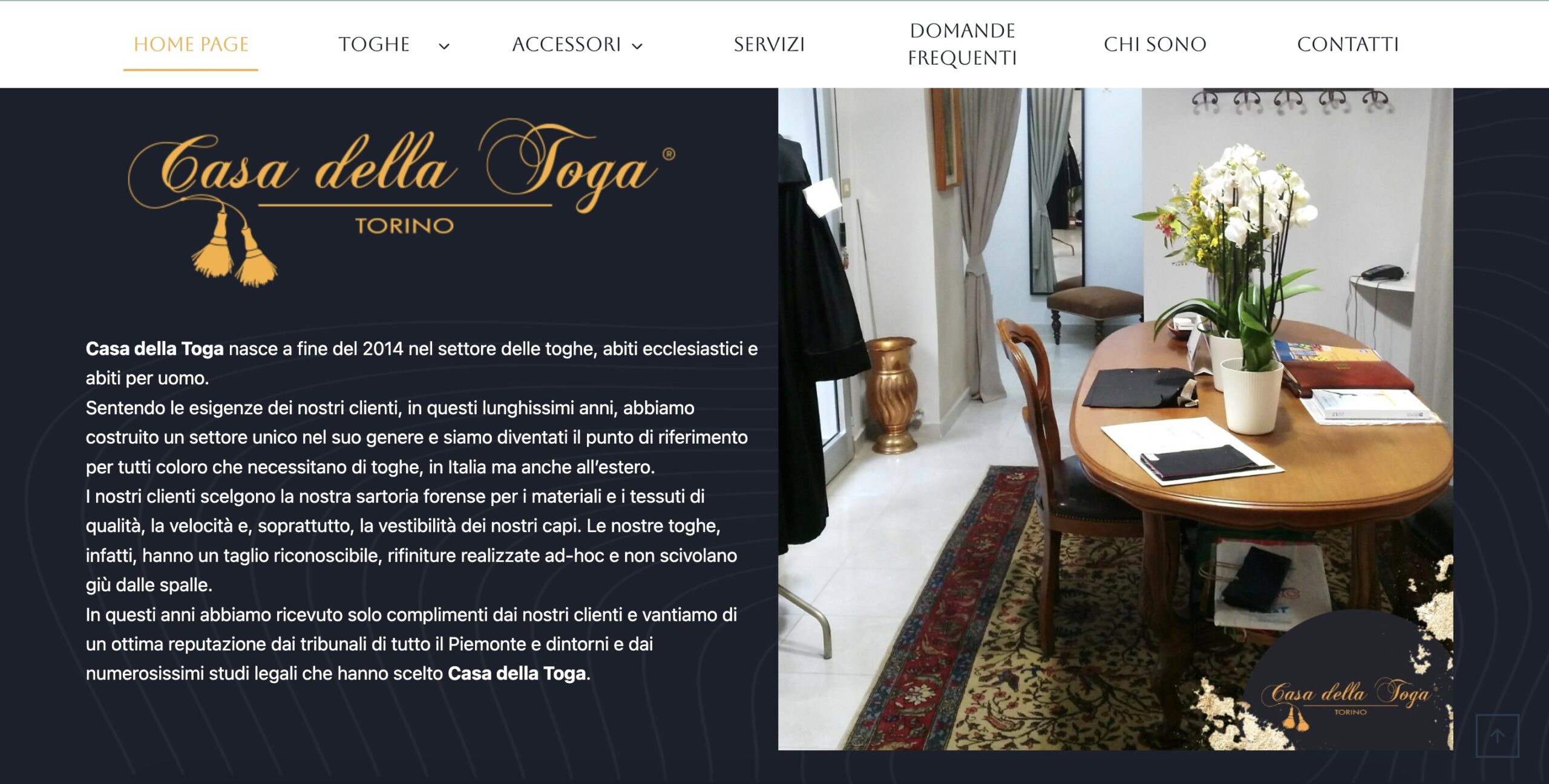 Casa della Toga ingresso