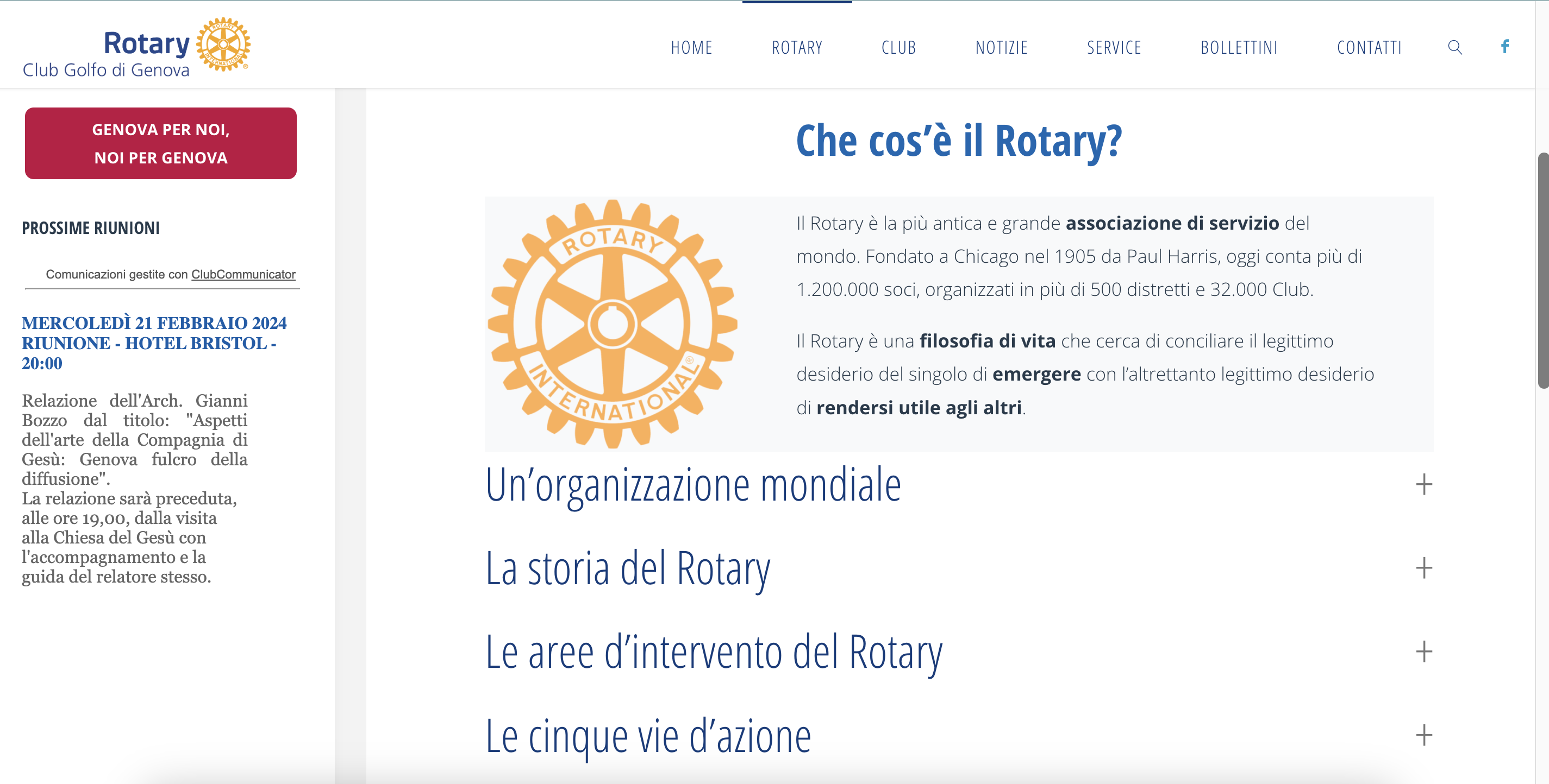 Che cose il Rotary