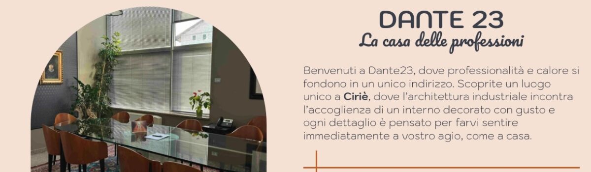 Dante 23 La casa delle professioni