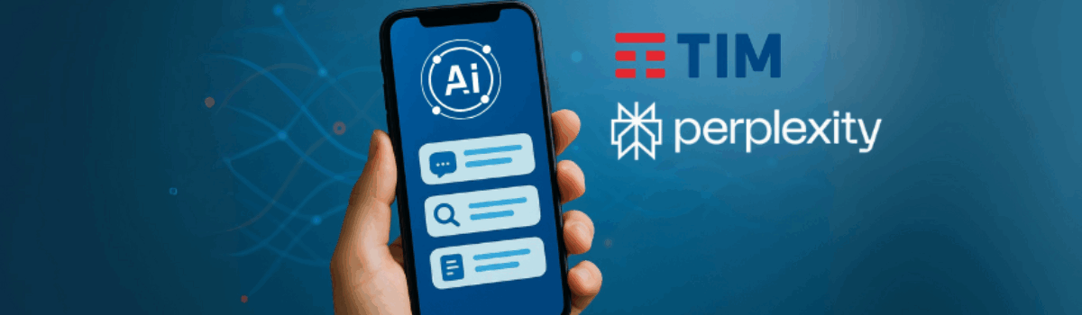 L’IA a portata di mano, grazie a TIM e Perplexity