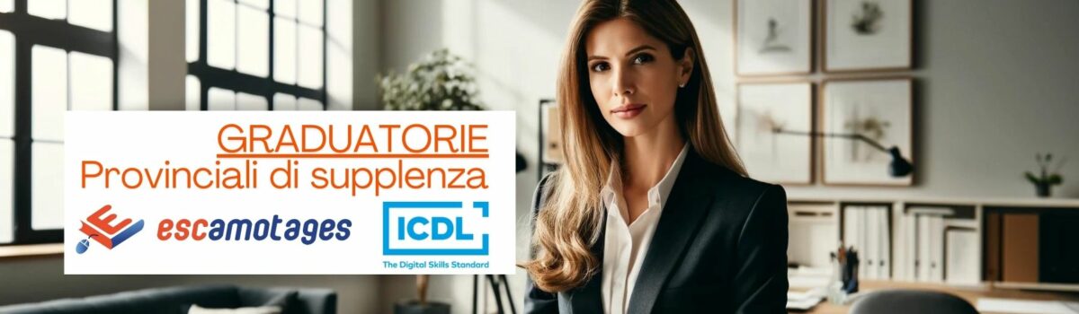 Graduatorie provinciali di supplenza 2024