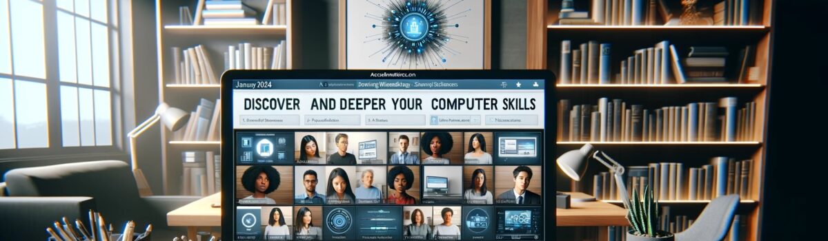 “Webinar di gennaio 2024” Scopri e approfondisci le tue competenze con il PC!